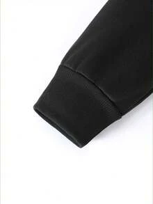 Sudadera con Capucha para Hombre con Estampado de Cara Alegre y Ojo X - Buzo Casual /Blanco con Capucha Ajustable, Manga Larga y Abrigado para Invierno, Ideal para Atuendos Informales, Fiestas y Salidas (Estampado de Cara Alegre en la Espalda) - Oscuro - Ver 3