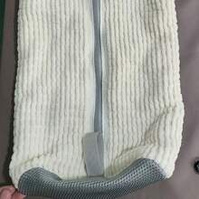 1pc 360° Shoe Washing Machine Bag For All Shoe Types - Anti-Deformation, Machine Washable, Air-Drying, Protective Laundry Bag With Rich Fleece Inside, Perfect For Sneakers And Casual Shoes