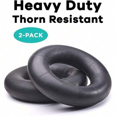 2x 6" TYRE INNERTUBE 13X5.00-6 STRAIGHT VALVE INNER TUBE