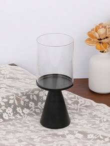 1Pc/1Set European Style Modern Creative Metal Iron Candle Holder, Solid Color Cylindrical Tabletop Decorative Candle Holder, Suitable For Romantic Wedding, Candlelight Dinner, Birthday Party, Party Dinner, Family Table Decoration, Metal Pillar Candle Holder Modern Iron Pillar Candle Holder Dining Table Centerpiece Birthday Party Wedding Dining Home Decoration Gift Candle Holder. Home, Hotel