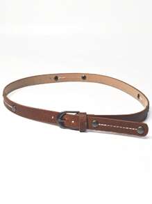 1pc Wide Brimmed Straw Hat, Sun Protection Western Cowboy Hat/Cowboy Hat, Summer Beach Sun Protection Rope Hat, Portable Folding Design - Panama Straw Hat - View 17