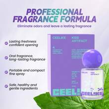 MSDRWIKEY Ceelike Oral Spray Probiotic Toothpaste Set, Freshens Breath And Gives You A More Confident Smile. - 紫+藍 - 查看 4