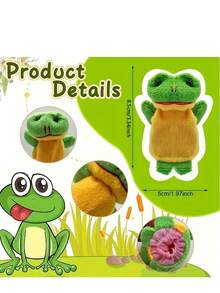 10/15/24 Plush Animal Finger Puppet Sets-Ideal For Birthday Christmas/Halloween/Birthday Gifts For Games And School Activities Perfect For Storytelling Educational Games, And Creative Expression-The Ideal Gift