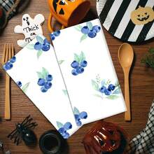 Set 2/4 buc, prosoape de vase cu model floral de afine, prosoape moderne din microfibră super absorbante, prosoape de bucătărie pentru gătit și copt, lavete de vase, cârpe de curățat, prosoape de mână, prosoape de bucătărie, ultra moi și foarte absorbante, decor bucătărie, cadouri pentru vecini, mame, zile de naștere, casă nouă pentru prieteni, articole esențiale pentru bucătărie, necesități zilnice