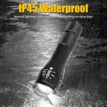 1支多功能LED手电筒，2种照明模式（白光和紫外光），Type-C充电，日常防水，适用于宠物搜寻、居家、户外、露营、钓鱼等多种场合。 - 彩色 - 查看 8