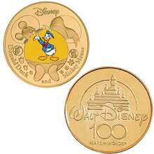 1pc    Commemorative Coins Anime Peripheral Kawaii Gold Coin Lucky Coin Children Christmas Gift