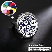New High Quality Stainless Steel Car Perfume Diffuser Car Clips Pendants Lockets Perfume Essential Oil Diffuser Car Vent Clip Aroma Diffuser Interior Decor Stainless Steel Long-Lasting Air Freshener Aromatherapy Accessories - Silver - View 16