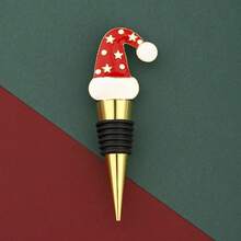 Weihnachts-Hund & Bär geformter Weinflaschen-Verschluss, kreatives Verschluss-Geschenk für Weihnachtsferien - Verschiedenfarbig - Übersicht 16