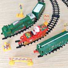 Christmas Train Track: Classic Christmas Toy, Interlocking Train Track Toy, Suitable As Christmas Gift For Everyone (Batteries Not Included)