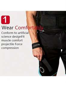 AIYYIPA 2 correas de fitness AIYYIPA, resistentes al desgaste y antideslizantes, de material de nailon y, color negro, diseño de correa envolvente para la muñeca, protectores de muñeca para levantamiento de pesas, deadlift y dominadas, adecuados para entrenamientos de fitness