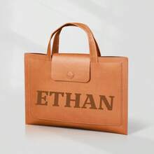 Custom Engraved A4 File Folder -Magnetic Closure, Waterproof Faux Leather Document Holder Large Capacity For Business & Office Organization, Personalized Gift For Birthdays & Christmas, Personalized Gift Folder | Sleek Faux Leather Folder | Elegant Texture Wallet Back To School,School Supplies,Multi-Functional,Ornamental,Reusable,Modern,Colorful,Cute,Vintage,Cartoon,Kawaii,Custom,Personalized,Unique,Customized,Workers,Clients,Students,For Business/Work/Office,For School,Office & School Supplies,Xmas Decoration,Examination - Multicolor - View 19