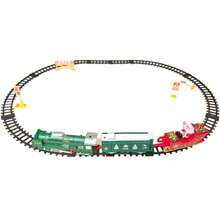 Christmas Train Track: Classic Christmas Toy, Interlocking Train Track Toy, Suitable As Christmas Gift For Everyone (Batteries Not Included)