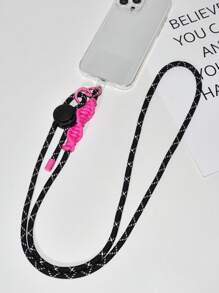 手机挂绳斜挎包背包肩带绳防摔耐用强烈对比色可调节创意任何手机壳适合女性送给母亲、家人、朋友、生日、节日的礼物手机挂饰、手机链