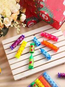 3 pezzi Mini evidenziatori pastello caramella, 6 colori carini con punta a scalpello per feste a tema caramelle, compleanni, disegno, realizzazione di cartellone, diari, biglietti di auguri, forniture scolastiche e per ufficio, ritorno a scuola
