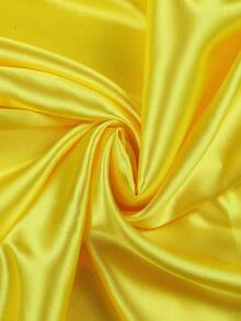 1pc Solid Color Satin Fabric, DIY Fashion Handmade Clothing, Silk Satin Suitable For Wedding Dress Decoration - Multicolor - View 19