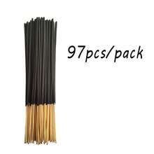 عيدان البخور اليابانية بطول 8.66 بوصة بعطر الكرز الياباني الفريد، وقت احتراق طويل لتنقية الهواء في المنزل والفندق، هدية رائعة لعيد الهالوين والكريسماس