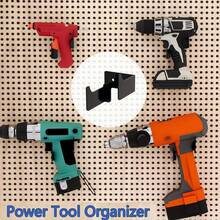 Estantería de almacenamiento de herramientas eléctricas montada en la pared, estación de carga de metal, organizador práctico para garaje, taller, proyectos de bricolaje, mantiene las herramientas y cargadores ordenados, solución ahorradora de espacio, perfecta para la mejora del hogar en otoño, regalo ideal para el manitas, palabras clave de SEO de alta conversión, fácil instalación, construcción duradera, ideal para uso profesional y doméstico, diseño minimalista moderno.