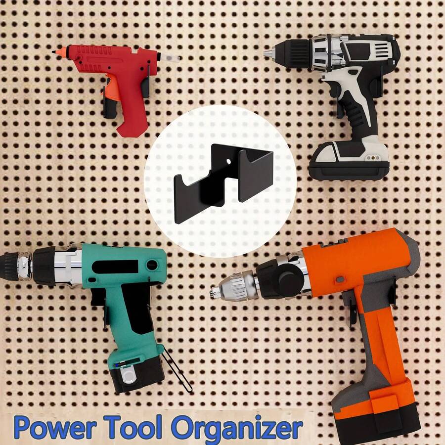 Estantería de almacenamiento de herramientas eléctricas montada en la pared, estación de carga de metal, organizador práctico para garaje, taller, proyectos de bricolaje, mantiene las herramientas y cargadores ordenados, solución ahorradora de espacio, perfecta para la mejora del hogar en otoño, regalo ideal para el manitas, palabras clave de SEO de alta conversión, fácil instalación, construcción duradera, ideal para uso profesional y doméstico, diseño minimalista moderno.