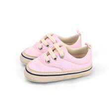Retro Baby Classic Girl's Sneakers - Baby Pink - View 2