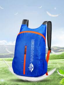 Ultra-Lightweight Packable Foldable Backpack Daypack - Water-Resistant Quick-Dry Foldable Hiking & Travel Pack For Men, Women & Teens; Packable Travel Daypack With Phone Pocket, Anti-Theft Zipper Pocket, Key Clip, Bottle Sleeve, Compression Straps & Reflective Strip; Ultralight Ripstop Nylon Rucksack That Packs Into Pouch - Ideal For Camping, Trekking, Commuting, School, Gym, Beach, Festivals & Emergency Use