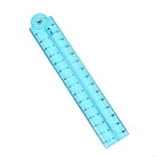 1pc 30cm Colorful Transparent Foldable Ruler, Bendable Folding Ruler, Student Drawing Ruler, School & Office Supplies, Drawing Tool, Suitable For School, Office, Gift For Classmates, Back To School Gift - Multicolor - View 6