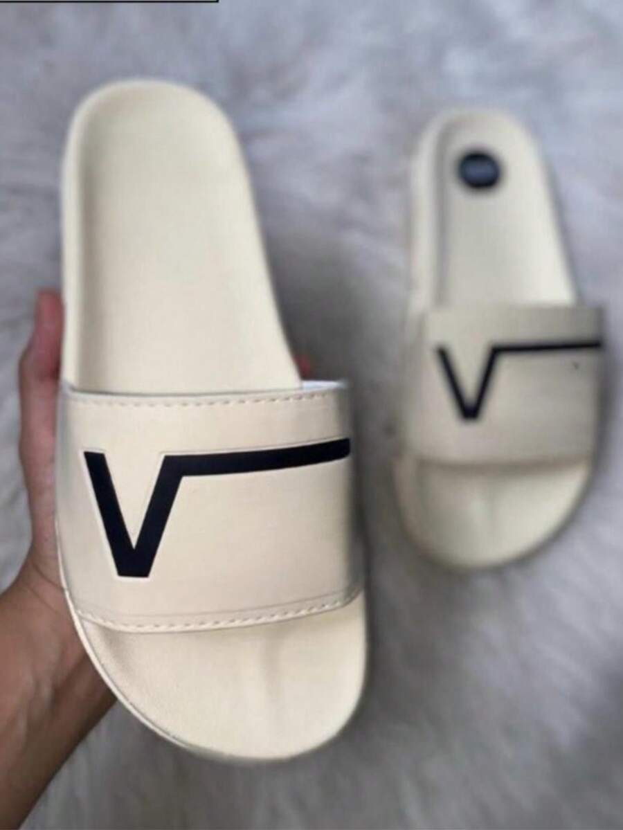 Women's And Men's Slide Sandals For Everyday Wear, Easy To Put On, Super Soft And Comfortable, Shipping In 24 Hours - beige/vns - Ver 1