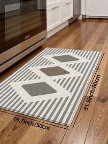 DAJIANG 1pc Thickened Velvet Anti-Slip Doormat, Comfortable Floor Mat, Hallway Carpet, Kitchen Mat, Machine Washable, Easy To Clean Rug, Home Decor Kitchen Carpet - Multicolor - View 13