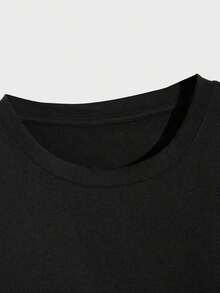 'Jesus Loves You' Cross T-Shirt - Christian T-Shirt For Men And Women - Religious Clothing Gift - Minimalist Black Short Sleeve Design - Comfortable And Stylish Casual Wear - 黑色 - 查看 2