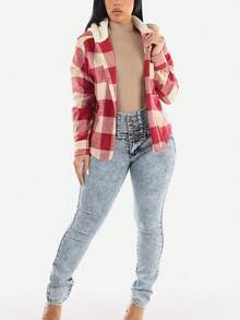 MX JEANS Acid Wash Spandex Waist Butt Lifting Skinny Jeans - Nhiều màu - Xem 7