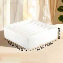 Bộ 4 giỏ đựng đồ cho bé, hộp đựng đồ bằng vải không dệt có thể gấp gọn với nhiều ngăn để đựng tất, đồ lót, áo ngực, cà vạt, khăn quàng cổ, đồ chơi trẻ em, giúp tiết kiệm không gian trong ngăn kéo. - Nhiều màu - Xem 18