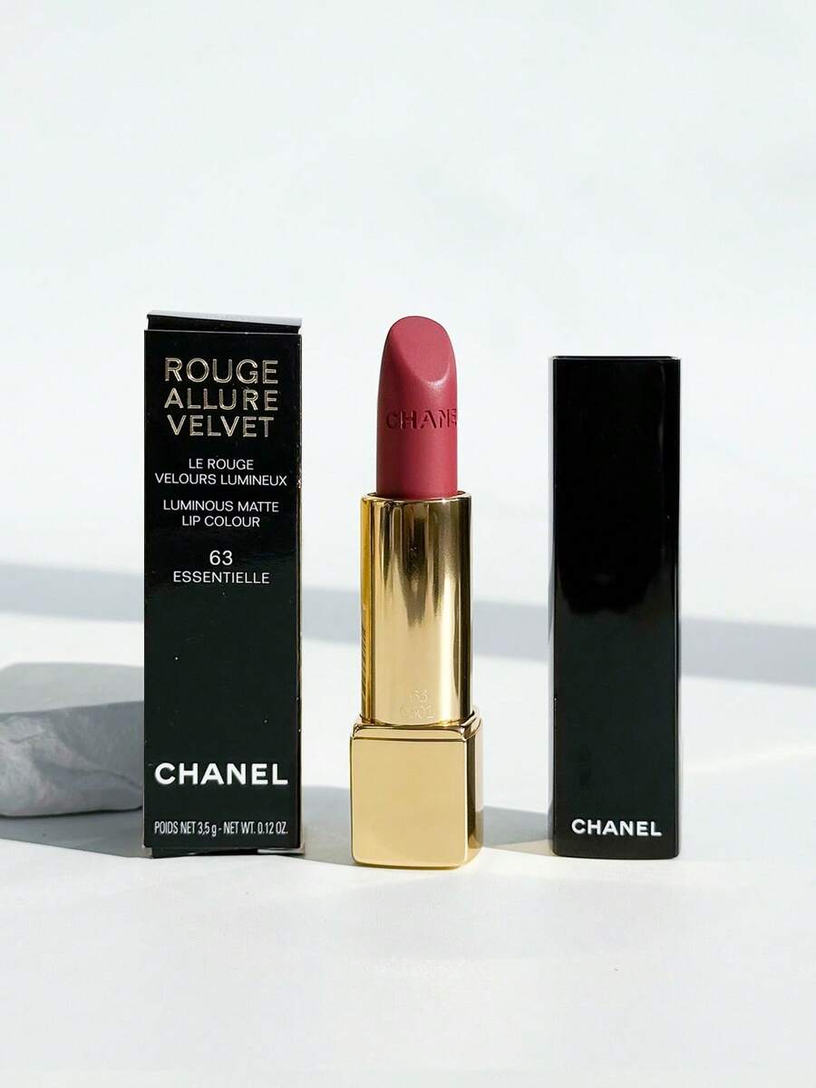 CHANEL Son lì dưỡng môi ROUGE ALLURE Velvet Luminous Matte Lip Essence 63# 3.5g - 3,5g - Xem 1