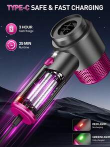 Easypie Selection 1 Stück 90W Hochleistungs-Autostaubsauger, super starke Saugkraft, Hochleistungs-Autostaubsauger und Luftdüse, 4-in-1 tragbarer Mini-Autostaubsauger, Handstaubsauger für Auto, Zuhause und Büro, perfekte Geschenke für Freunde, Abschlussgeschenke, Geschenke zum Schulanfang, Weihnachtsdekoration, Valentinstag-Geschenke, Geschenke für Mama und Papa, Halloween, Thanksgiving, personalisierte Geschenke, Geburtstagsgeschenke, Neujahrgeschenke