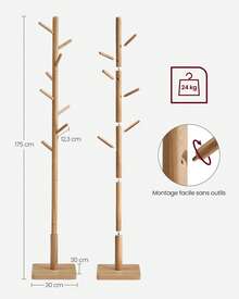 VASAGLE Coat Racks - Yellow - View 6