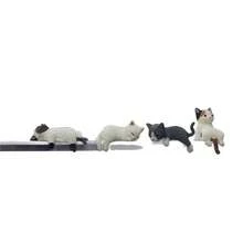 Cute Cat Computer Monitor/Car Dashboard Decor, Screen Frame Decoration For Office Desk, Comes With Adhesive (Damage Free)