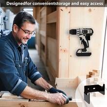 Estantería de almacenamiento de herramientas eléctricas montada en la pared, estación de carga de metal, organizador práctico para garaje, taller, proyectos de bricolaje, mantiene las herramientas y cargadores ordenados, solución ahorradora de espacio, perfecta para la mejora del hogar en otoño, regalo ideal para el manitas, palabras clave de SEO de alta conversión, fácil instalación, construcción duradera, ideal para uso profesional y doméstico, diseño minimalista moderno.