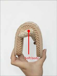 planare Women's Fashion Versatile Party & Vacation Style Woven T-Strap Sandals With Cute Pink Fabric Orchid Decor, Braided Raffia Upper, Round Toe Thong, Lightweight Anti-Slip Thick EVA Sole, Slip-On Casual Beach Pool Slippers For Shorts, T-Shirts, Dresses