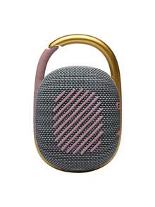 Clip 4 便携式迷你蓝牙音箱，大音量，强劲低音，集成登山扣，IP67 防水防尘，10 小时播放时间，适合家庭、户外和旅行，原装 JBL - 灰色 - 查看 4