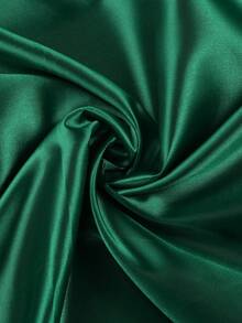 1pc Solid Color Satin Fabric, DIY Fashion Handmade Clothing, Silk Satin Suitable For Wedding Dress Decoration - Multicolor - View 38