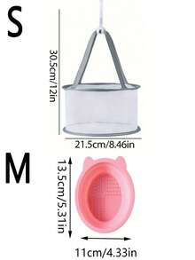 3/1pc Foldable Silicone Makeup Brush Cleaning Bowl, Portable Cleaning Tool, Silicone Cleaning Mat, Cosmetic Storage Box, Spa Tool, Professional Cleaning Set, Silicone Folding Cleaning Bowl, Makeup Tool Cleaning Bowl, Puff Beauty Tool, Cleaning Board Makeup Brush, Face Mask Bowl, Dorm Cleaning Drying Rack