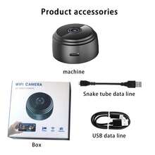 Security Cameras Wireless Wifi Indoor,HD 1080P Mini Camera Wireless Wifi Security Cam Night Vision Motion Detects With 360 °   Adjust For Home Outdoor Indoor Gifts