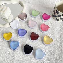 Giá đỡ điện thoại từ tính hình trái tim pha lê, tương thích với ốp lưng điện thoại từ tính, giá đỡ máy tính để bàn đa năng, hỗ trợ mặt sau điện thoại ổn định, tương thích với iPhone, điện thoại Android, quà tặng sinh nhật, gia đình, bạn bè, phụ kiện điện thoại kẹp điện thoại đẩy-kéo - Nhiều màu - Xem 4