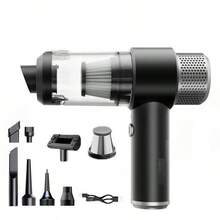 Easypie Selection 1 Stück 90W Hochleistungs-Autostaubsauger, super starke Saugkraft, Hochleistungs-Autostaubsauger und Luftdüse, 4-in-1 tragbarer Mini-Autostaubsauger, Handstaubsauger für Auto, Zuhause und Büro, perfekte Geschenke für Freunde, Abschlussgeschenke, Geschenke zum Schulanfang, Weihnachtsdekoration, Valentinstag-Geschenke, Geschenke für Mama und Papa, Halloween, Thanksgiving, personalisierte Geschenke, Geburtstagsgeschenke, Neujahrgeschenke