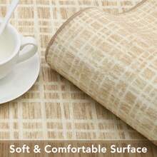 Waschbarer, moderner Teppich mit Karomuster, rutschfest, niedriger Flor, weicher, zeitgenössischer Überwurf, Bodenbelag, faltbarer Innenteppich für Wohnzimmer, Schlafzimmer, Spielzimmer, Kinderzimmer