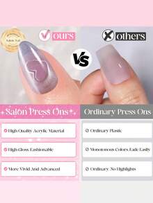 120 uñas postizas de estilo francés con efecto de ojo de gato, forma almendrada, diseño de ojo de gato con corazón, elemento de corazón, incluye gel de gelatina, lima de uñas, uñas removibles de cobertura completa y brillo, adecuadas para verano, uso diario, fiestas, vacaciones, gran regalo para mujeres y niñas