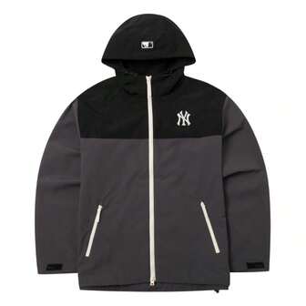 Jachetă/palton cu glugă țesută, stil casual, unisex, pentru exterior, cu logo MEGA, 3AWJB0344-50CGS