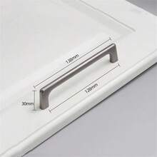 1pc/5PCS Vintage Copper Brown Aluminum Alloy Furniture Door Handles Antique Nickel Drawer Knobs Cupboard Wardrobe Door Pulls Furniture Door Hardware Single Hole,96mm,128mm,160mm,192mm ,320mm Hole Center Distance