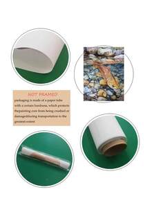 1pc Vintage River Carp Canvas Posters Funky River Fish Landscape Wall Art Rustic Koi Aesthetic Prints Painting, Black Cat Wall Art Sleeping Cat With Plant Picture Canvas Posters Cute Animals Wall Art