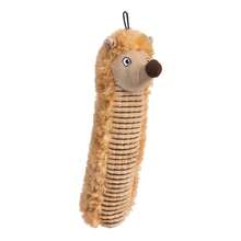 Jucării de mestecat de pluș în formă de elefant și câine, potrivite pentru rase mari și căței, în formă de animal drăguț, pentru interior/exterior, durabile, jucărie de mestecat interactivă, cadou cu activare vocală - Galben - Vizualizare 5