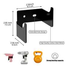 Estantería de almacenamiento de herramientas eléctricas montada en la pared, estación de carga de metal, organizador práctico para garaje, taller, proyectos de bricolaje, mantiene las herramientas y cargadores ordenados, solución ahorradora de espacio, perfecta para la mejora del hogar en otoño, regalo ideal para el manitas, palabras clave de SEO de alta conversión, fácil instalación, construcción duradera, ideal para uso profesional y doméstico, diseño minimalista moderno.