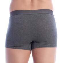 Kisses and Love Pack-2 Boxers tissu respirant KLB2 homme - Imprimé gris - Voir 4
